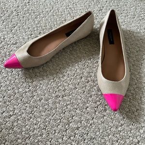 Ann Taylor pointed toe flat